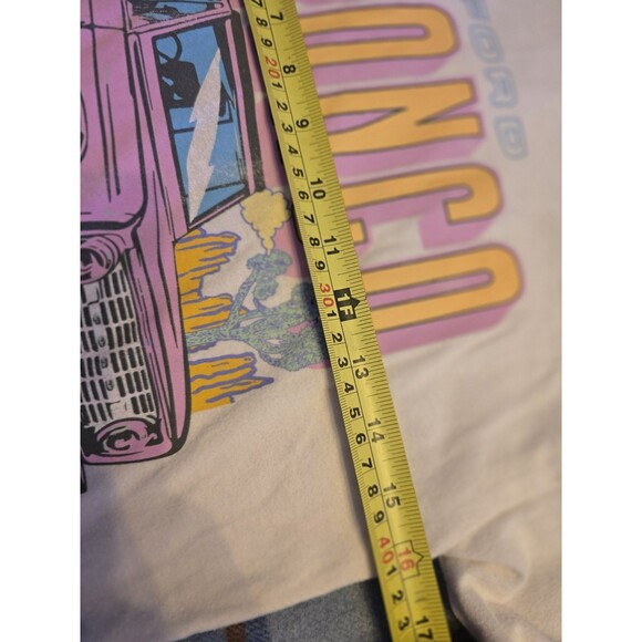 Ford Bronco Licensed Bundle – Plaid Overshirt Jacket + Graphic Tee (XS & L) - Picture 16 of 16